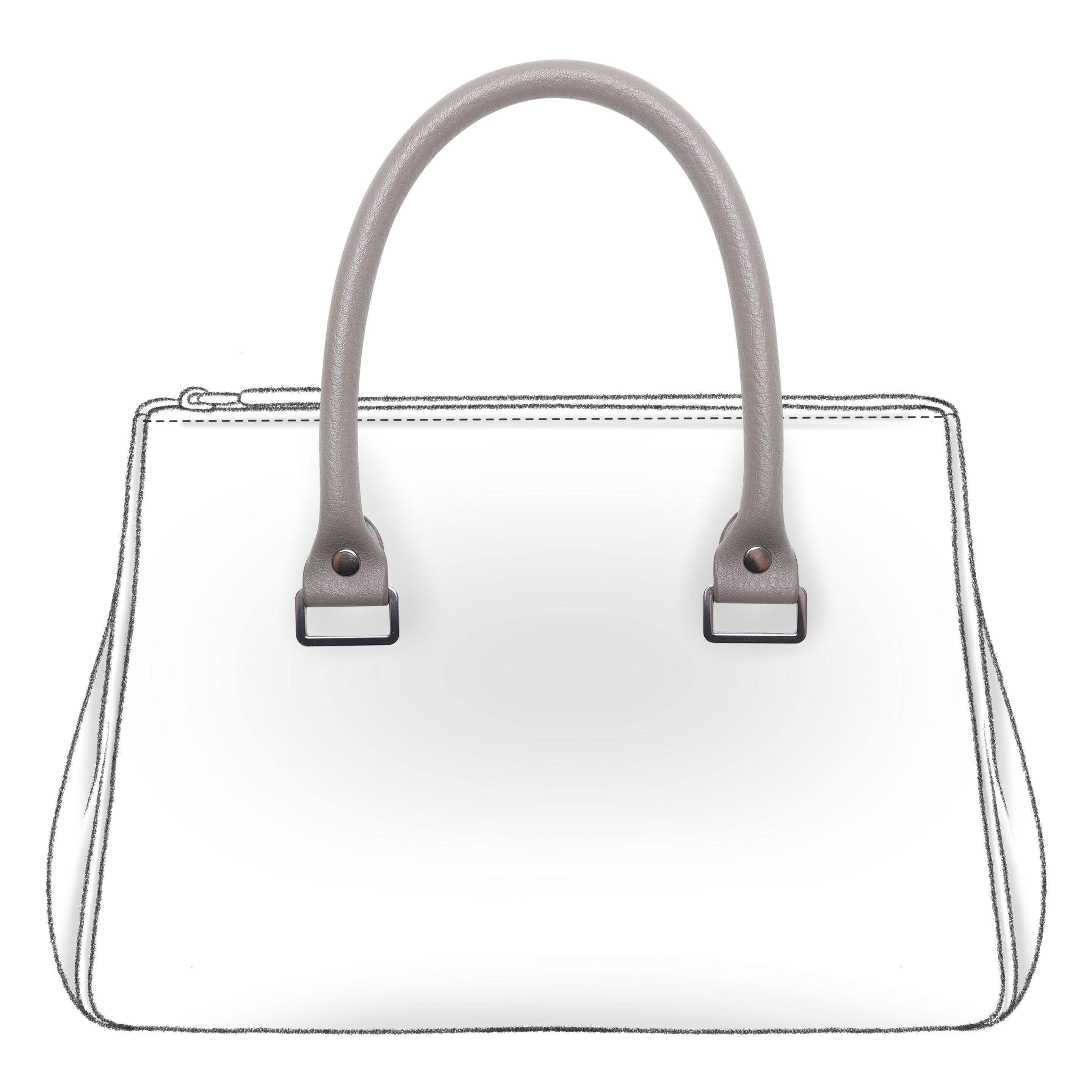 Go Handmade veskehandtak 42 cm PU-skinn