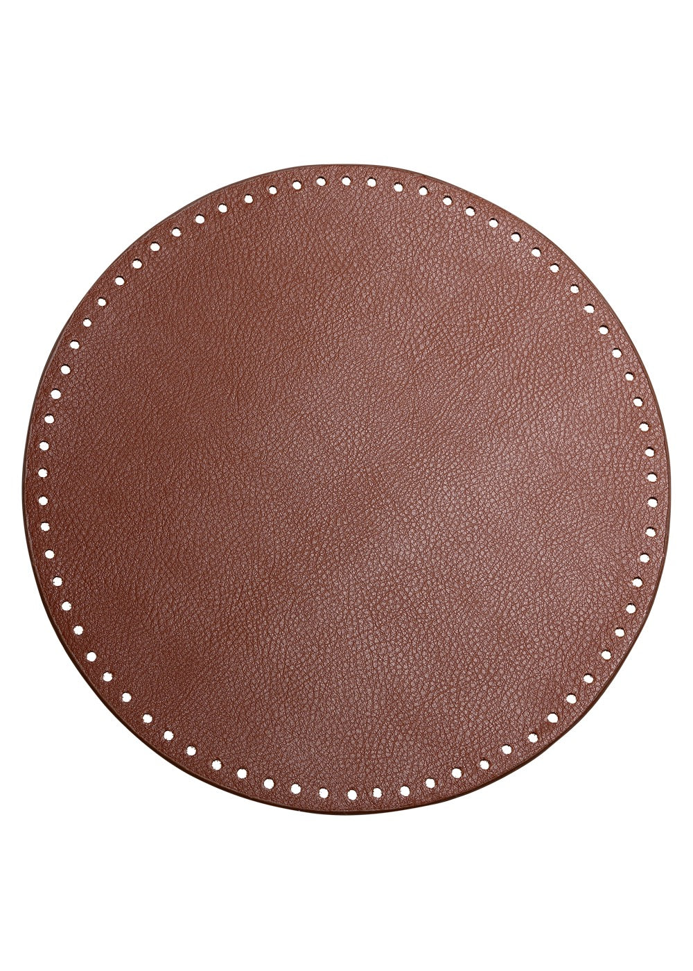 Runde PU skinnbunnar frå Go Handmade