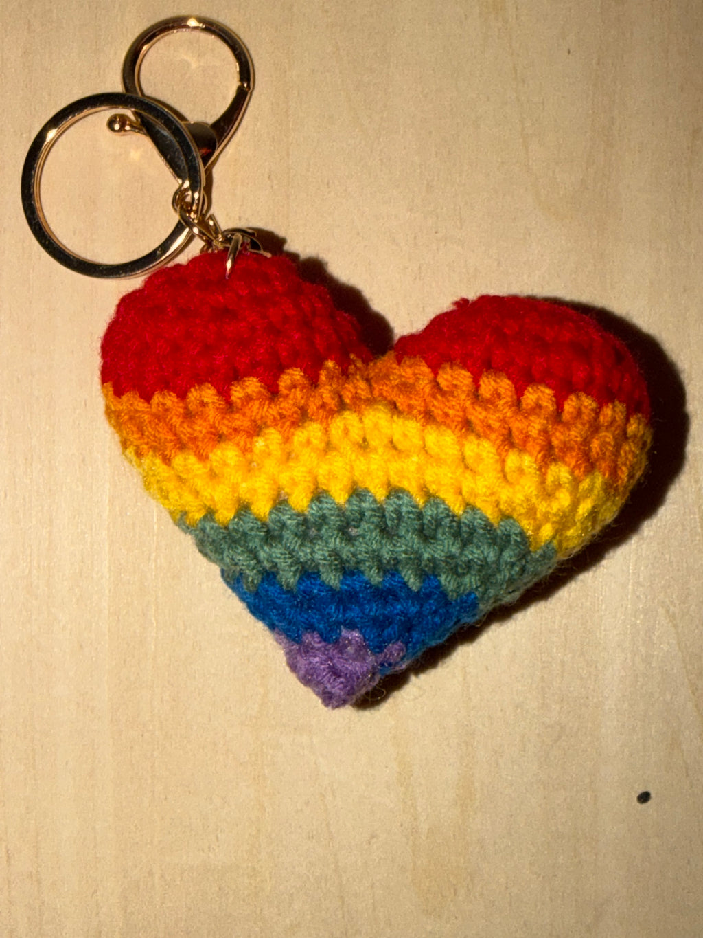 Pridefarga heklecharms