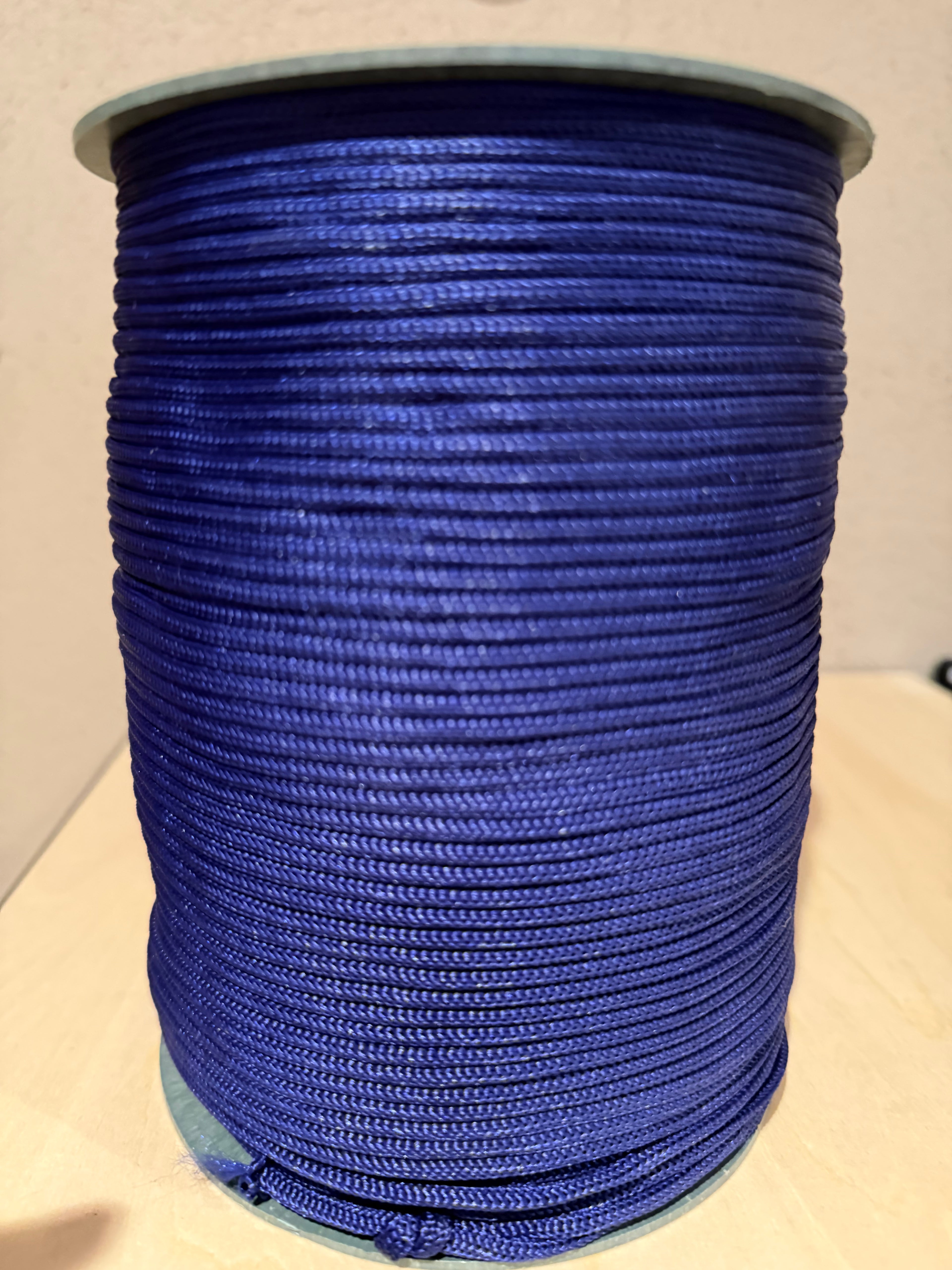 Polyestercords 3 - 4 mm flat/blank