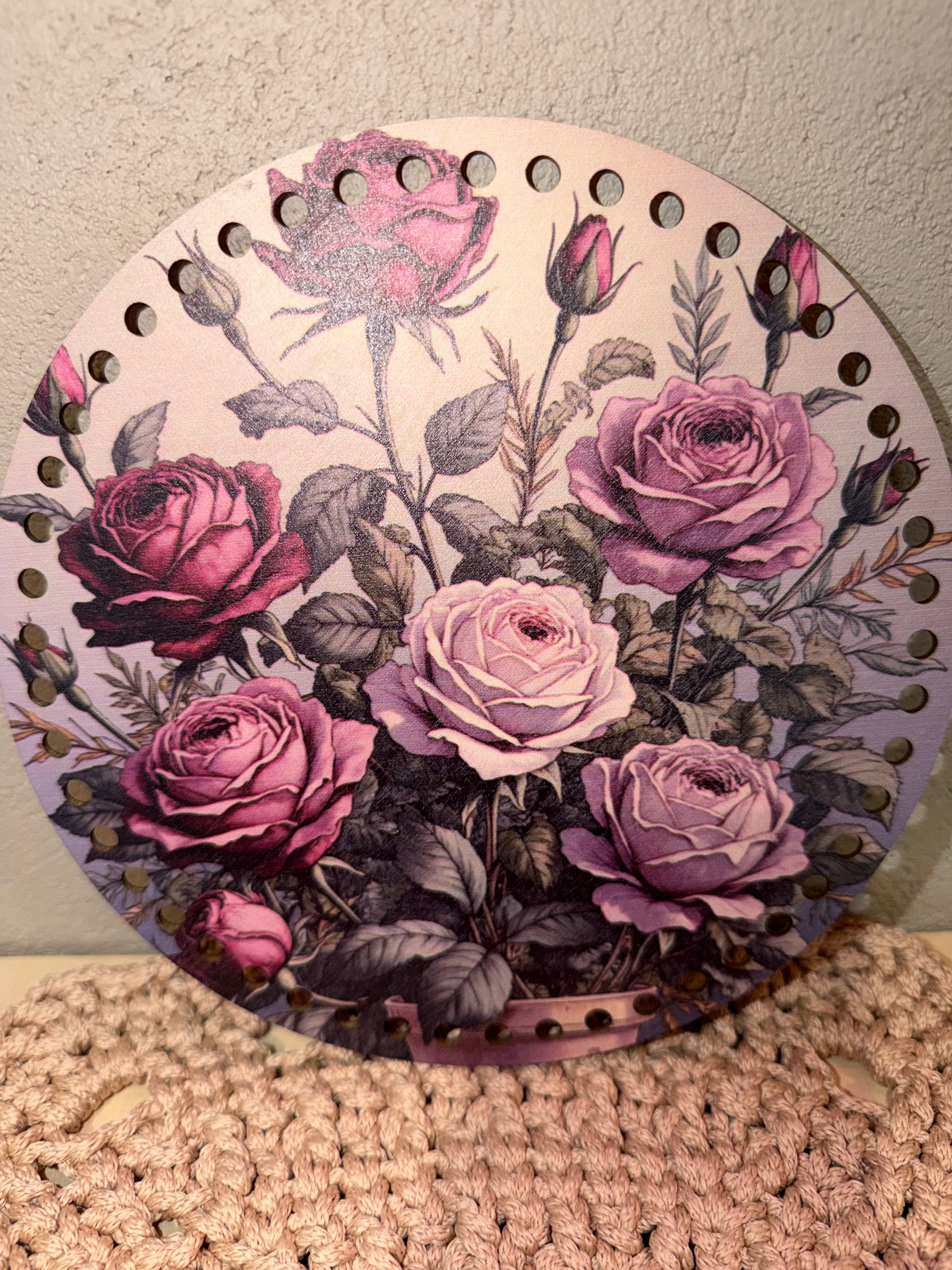 Enkel Trebunn med dekor 20 Cm