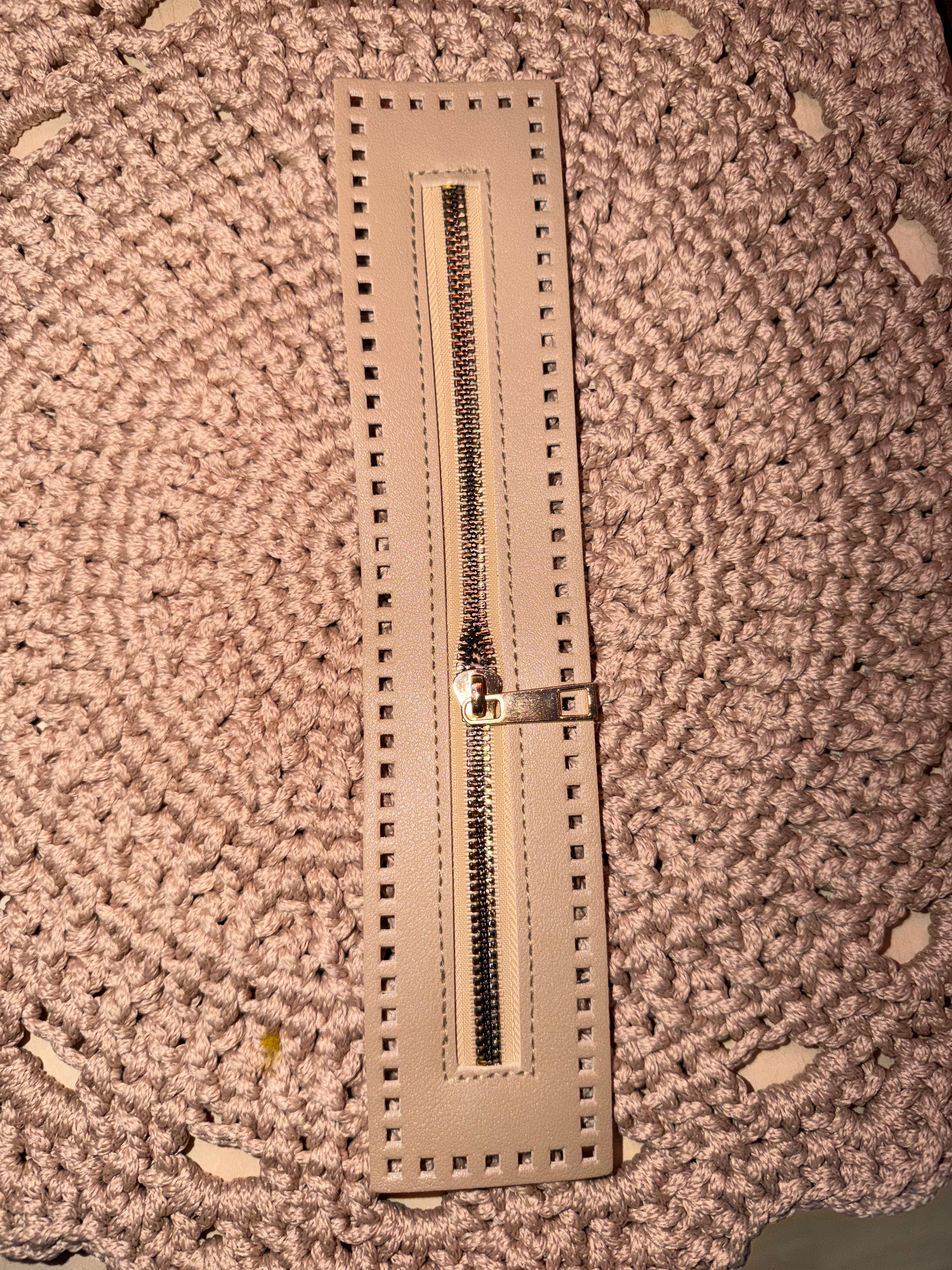 Glidelås 27 cm lukka ender - Brun- svart