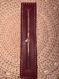 Glidelås 27 cm, lukka ender grøn - blå - raud