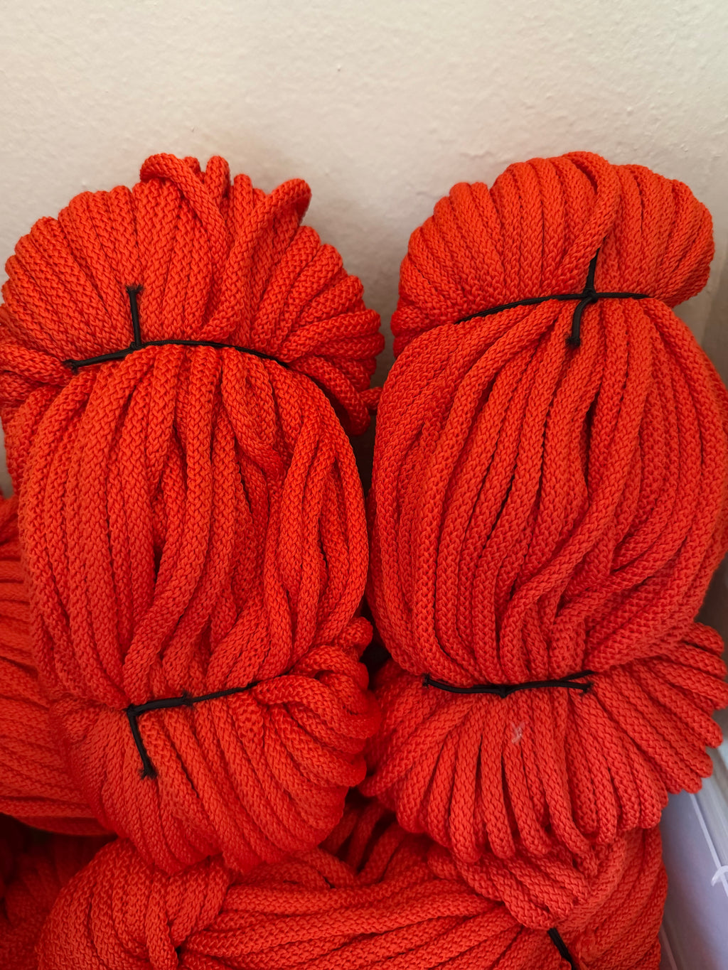 Cords 5 - 6 mm - Fargetone: Gul - Oransje