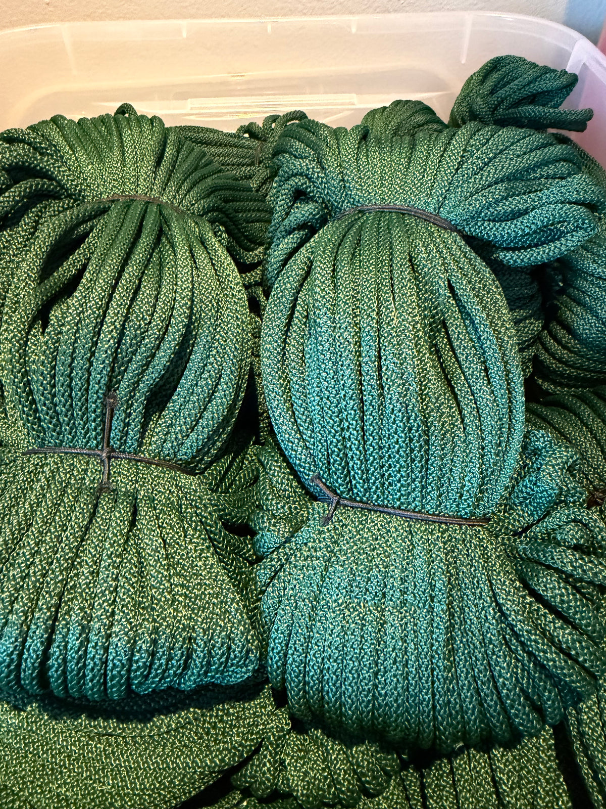 Cords 5 - 6 mm - Fargetone: Grøn