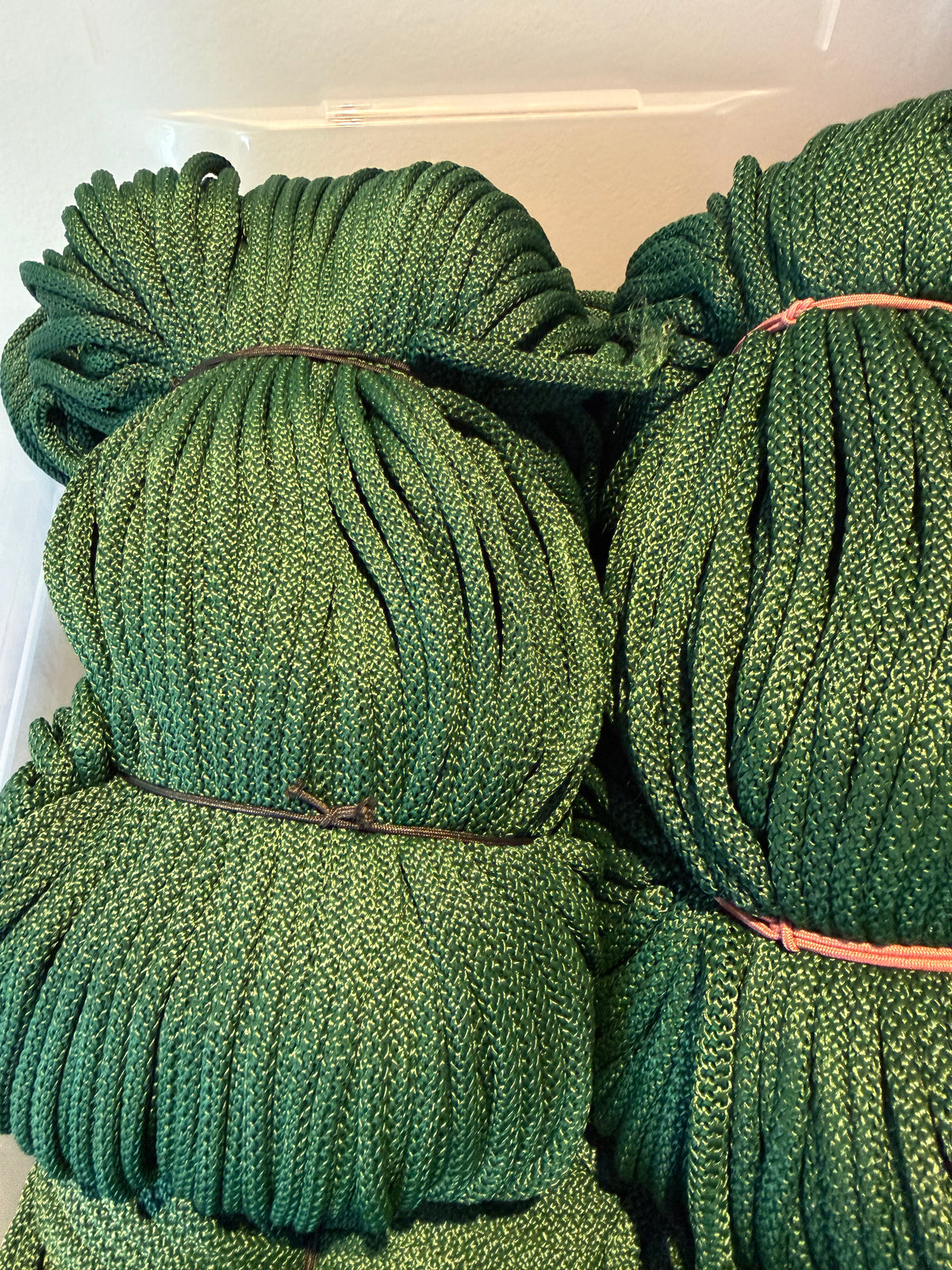 Cords 5 - 6 mm - Fargetone: Grøn