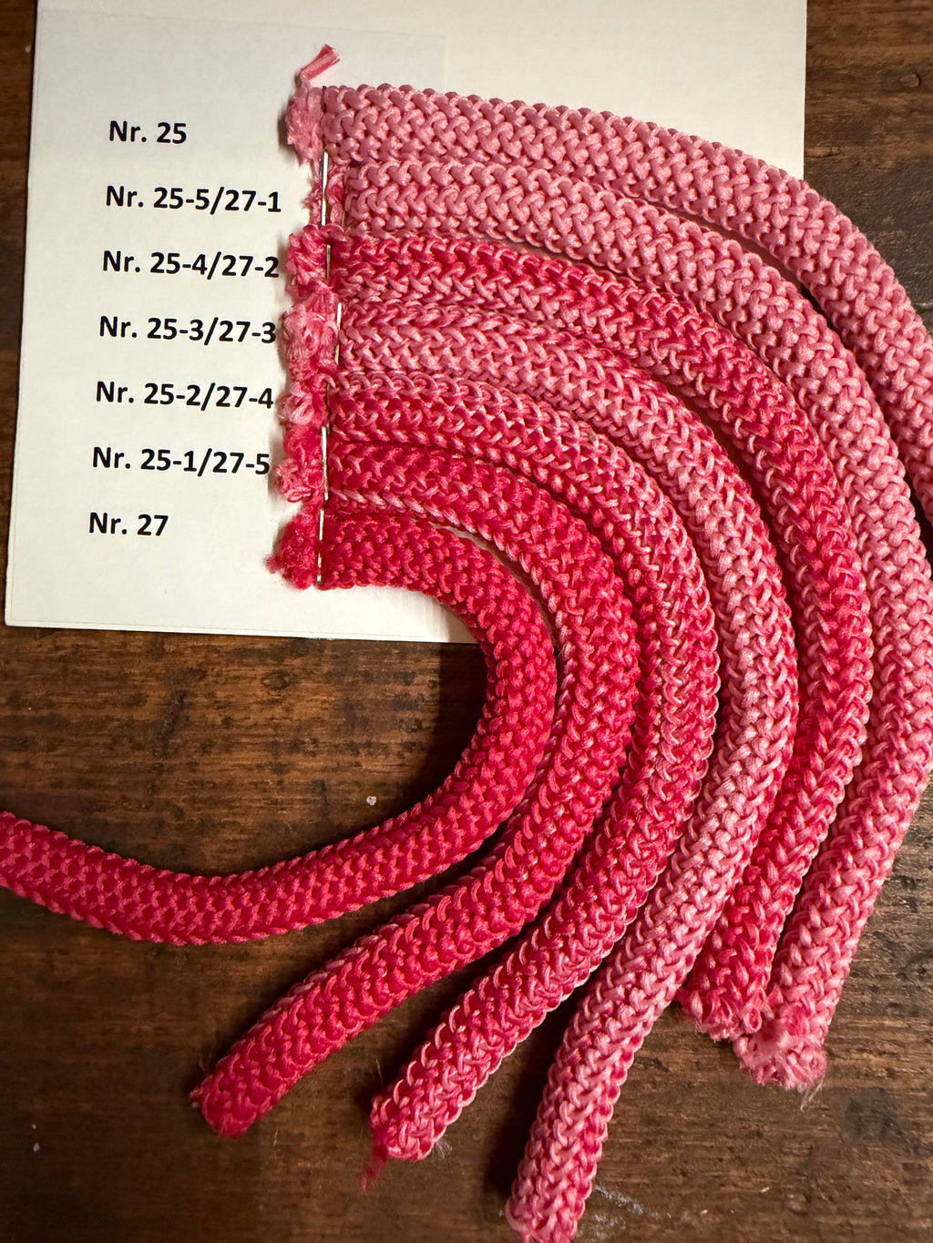 Ombre Polyester Cord 5-6 mm