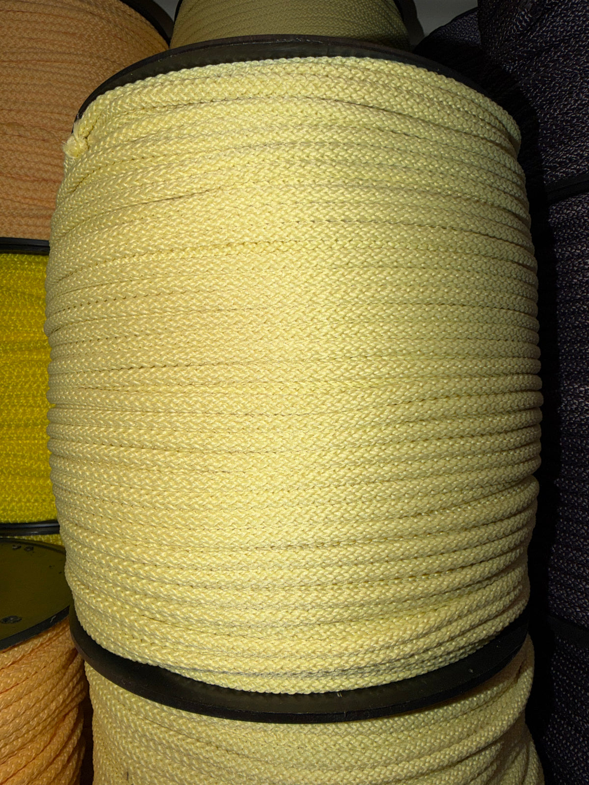 Cords 5 - 6 mm - Fargetone: Gul - Oransje