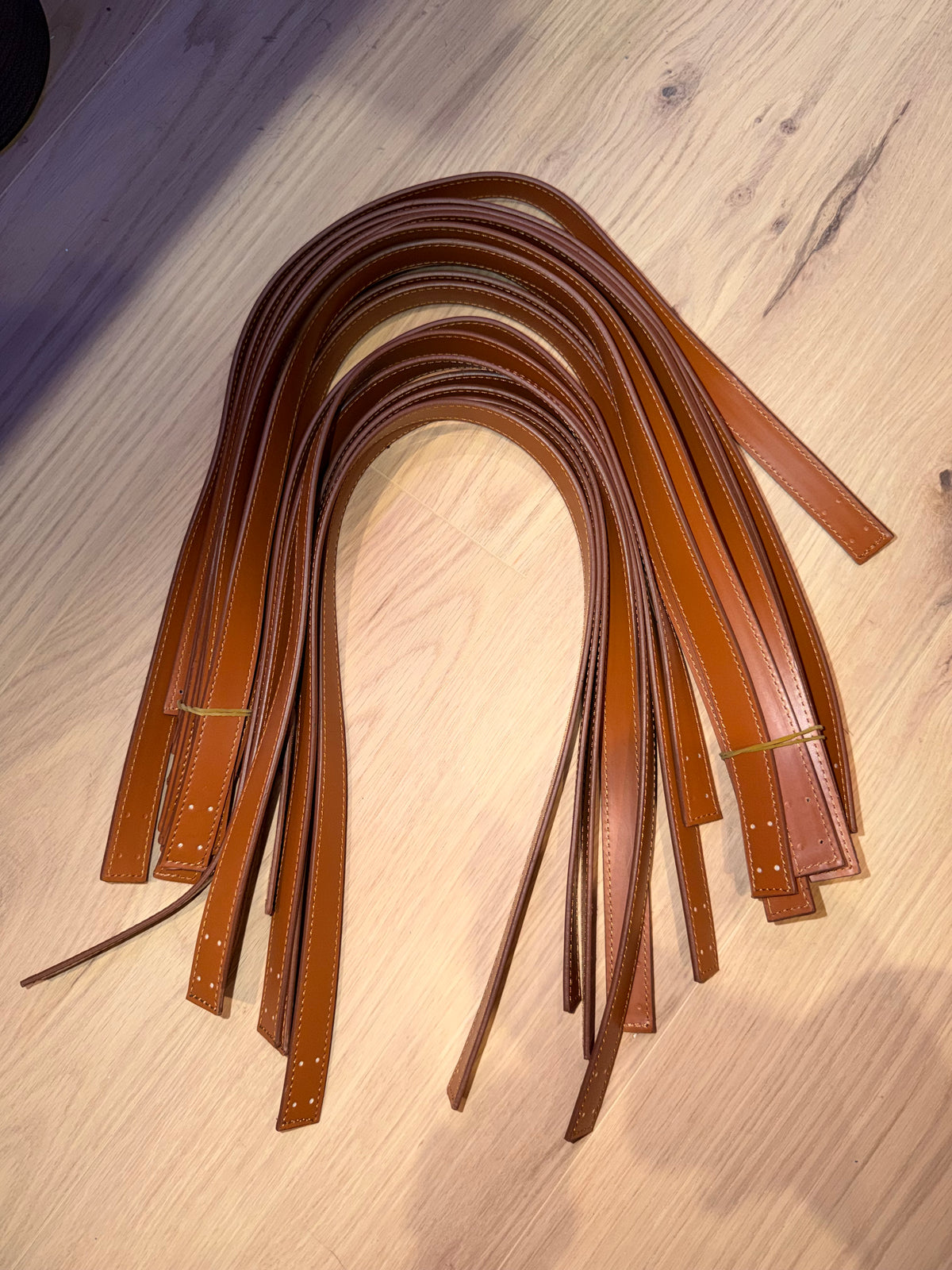 Skulderreim/Handtak PU-skinn 75 cm
