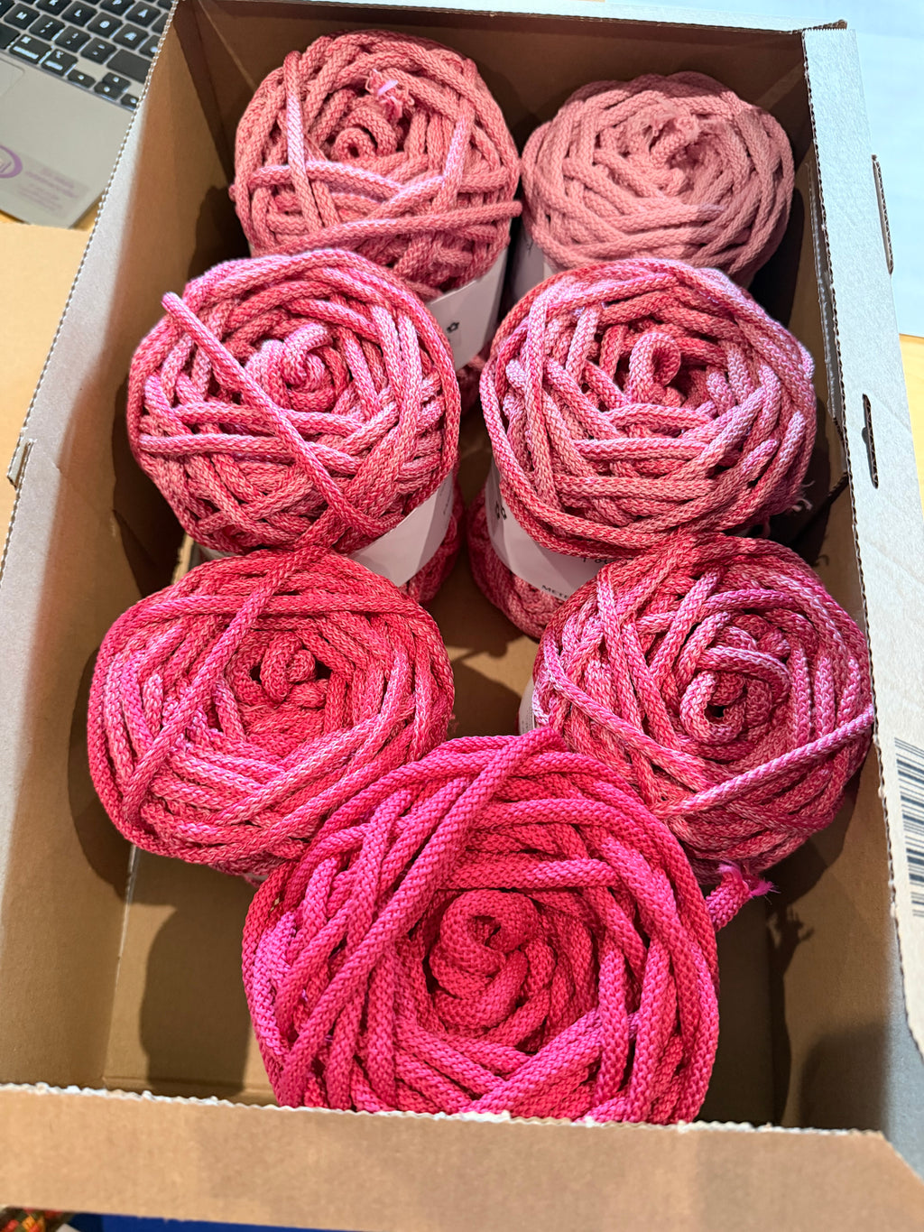 Ombre Polyester Cord 5-6 mm