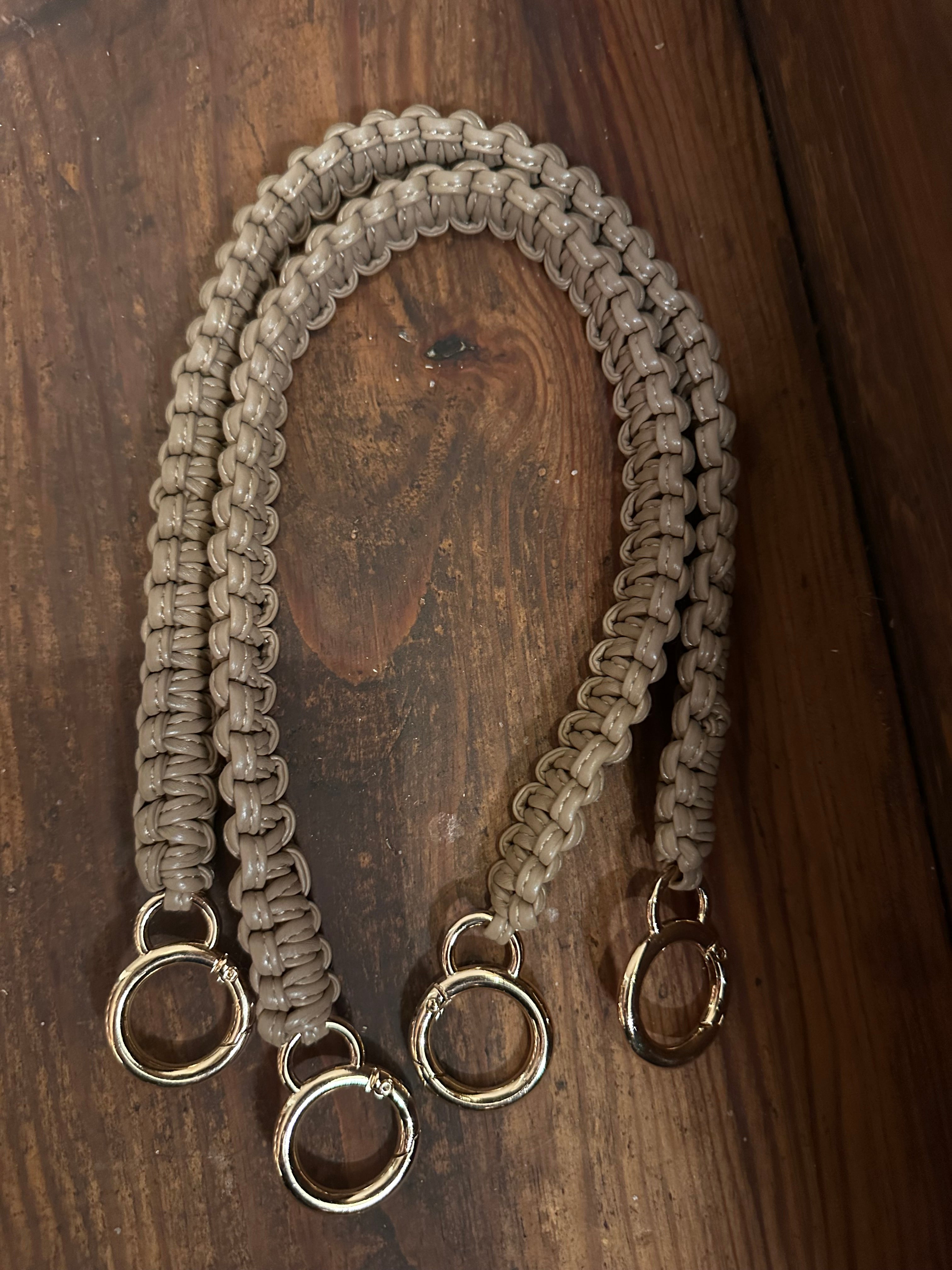 Veskehandtak, reimer/stropper til sekkar og mageveske