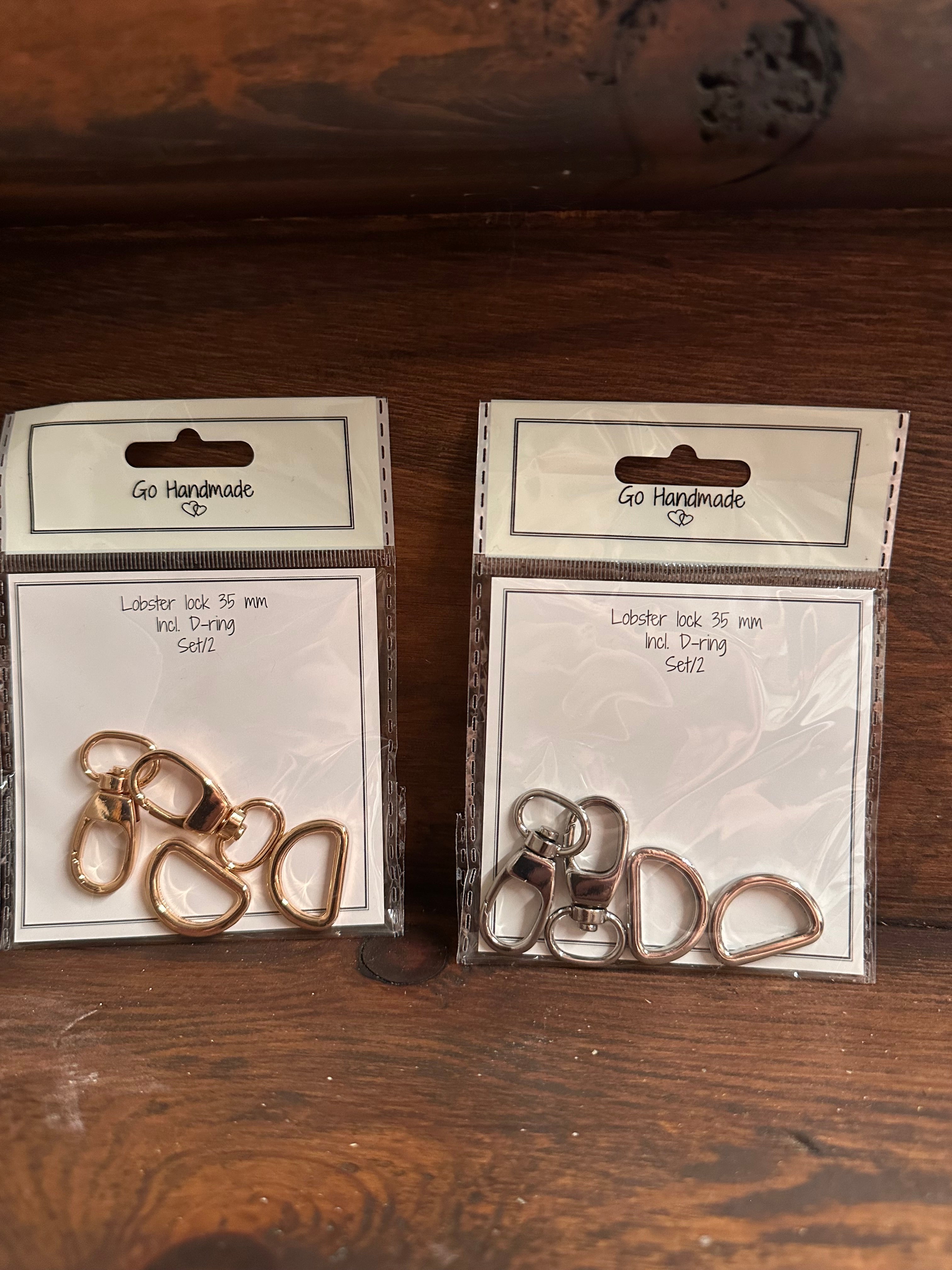 Karabinkrokar og D-ringar