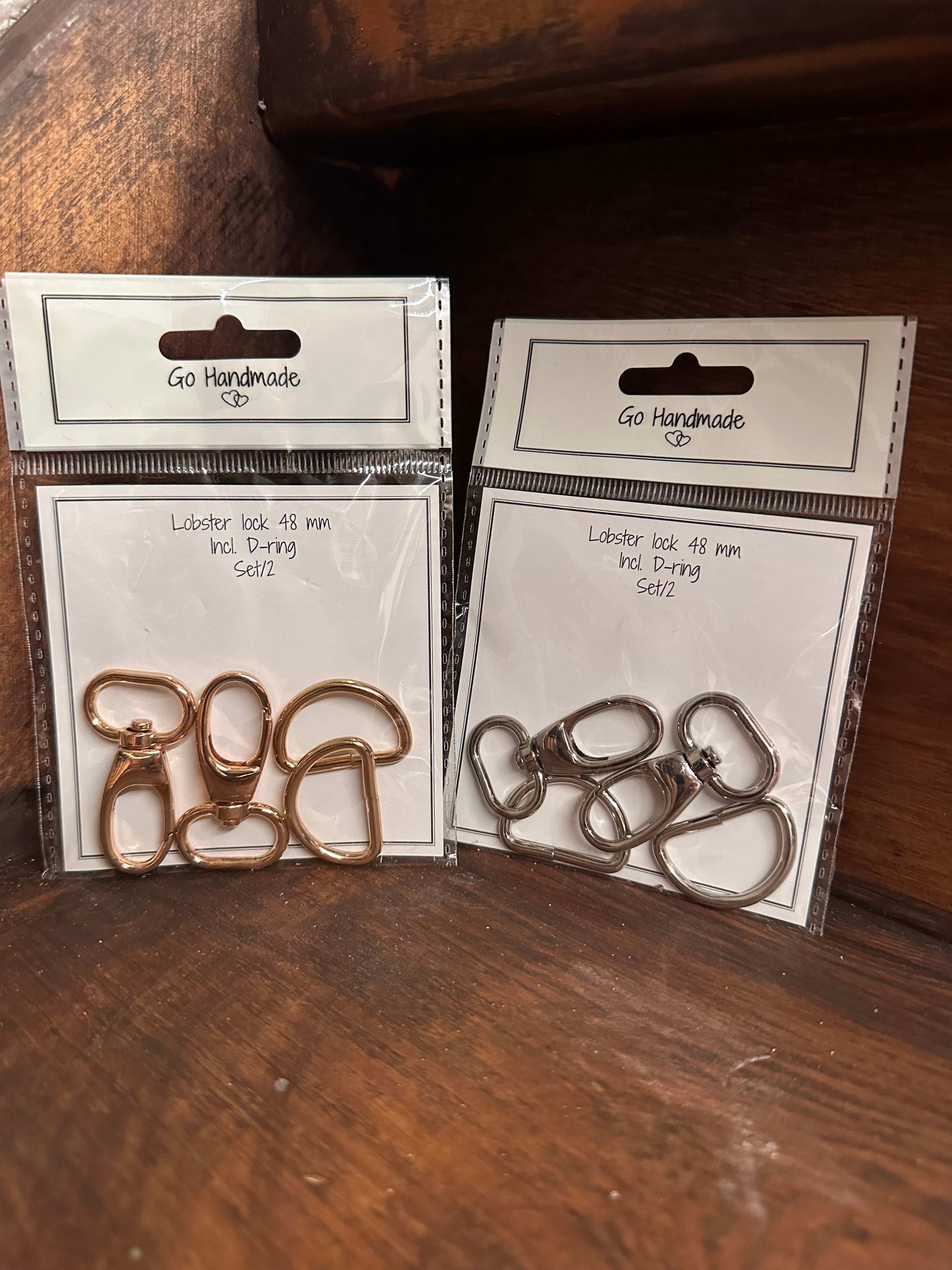 Karabinkrokar og D-ringar