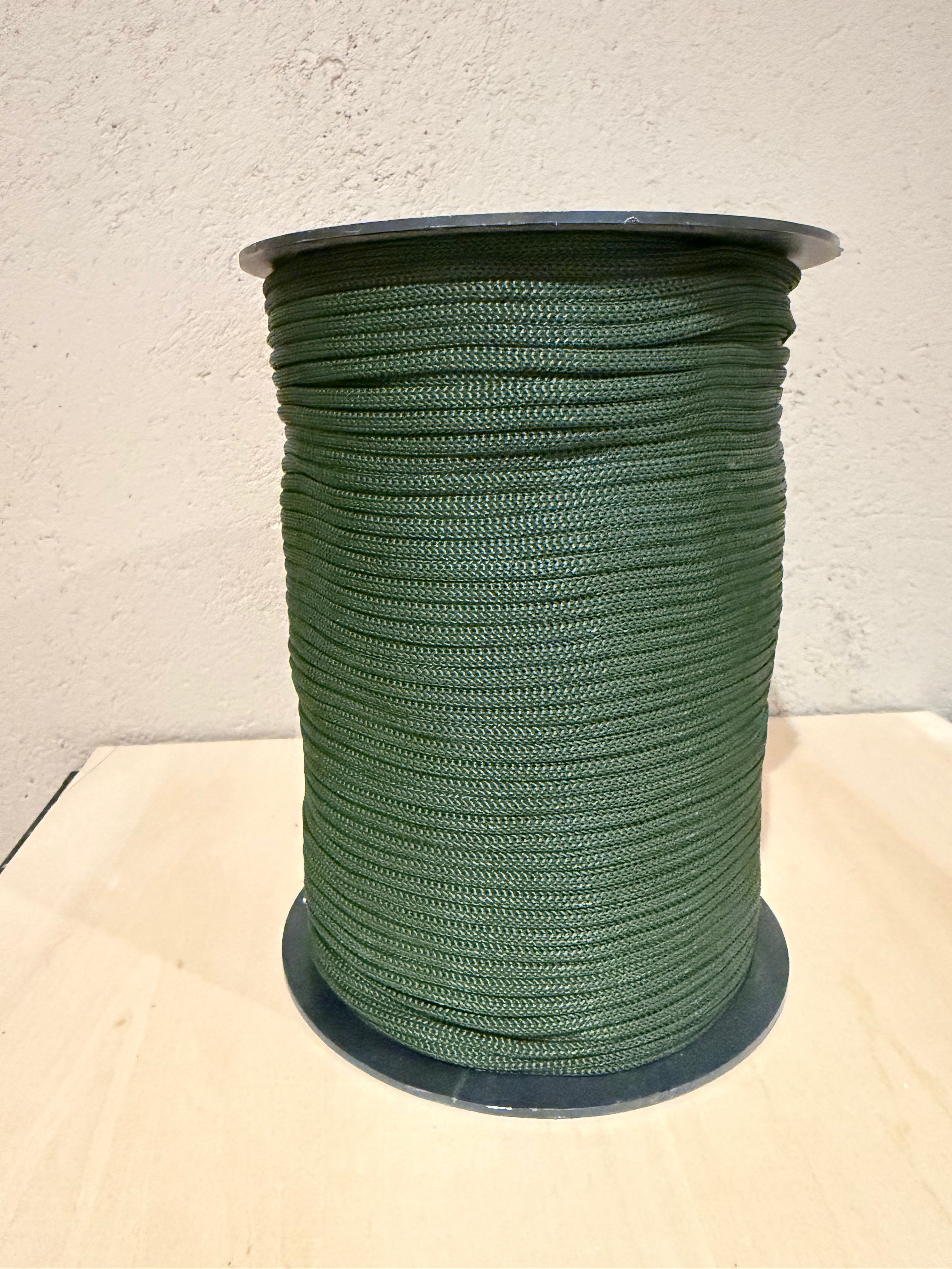 Polyestercords 3 - 4 mm flat/blank