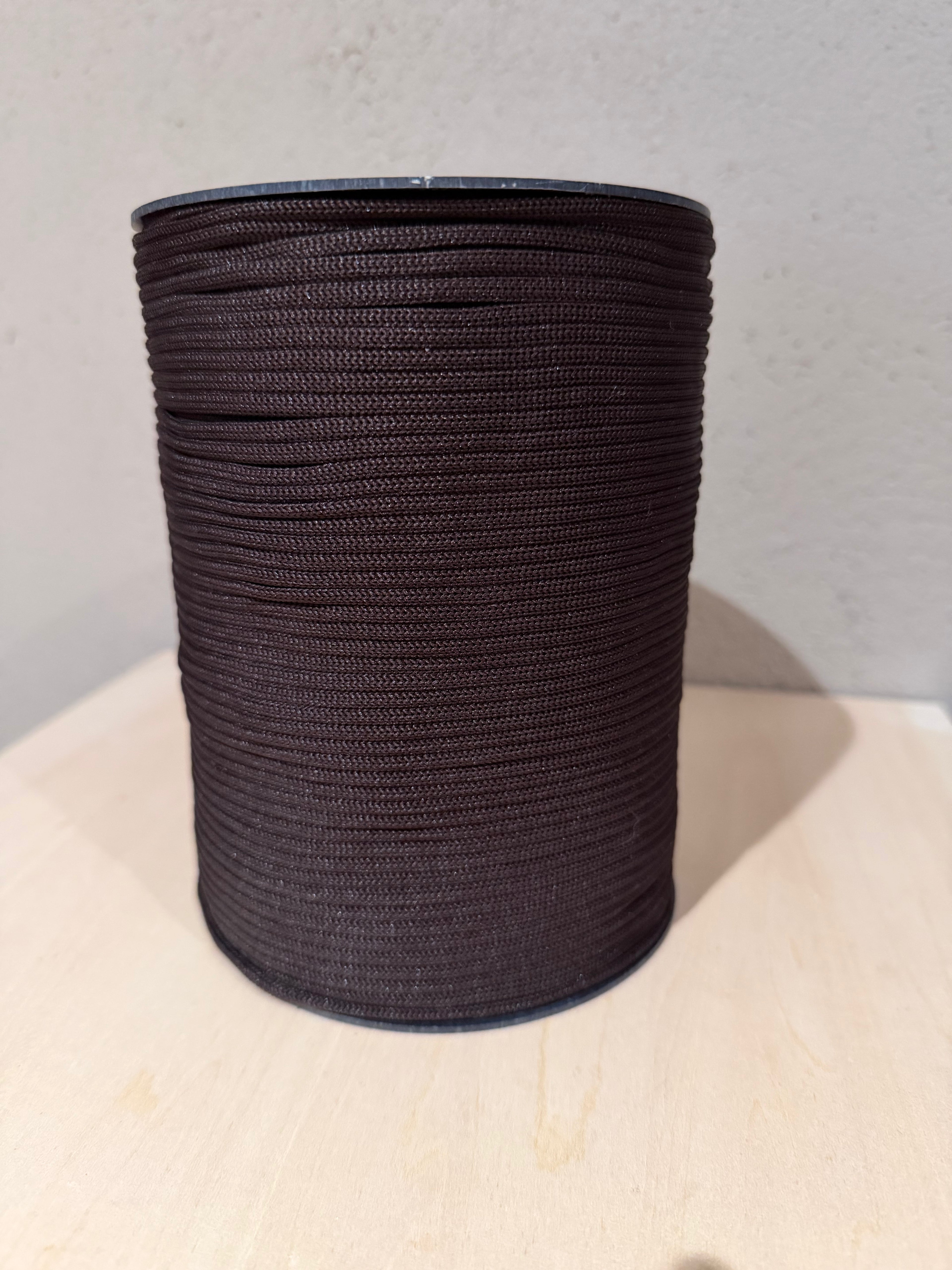 Polyestercords 3 - 4 mm flat/blank