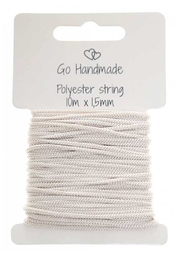 Go Handmade Polyestersnor 1,5 mm