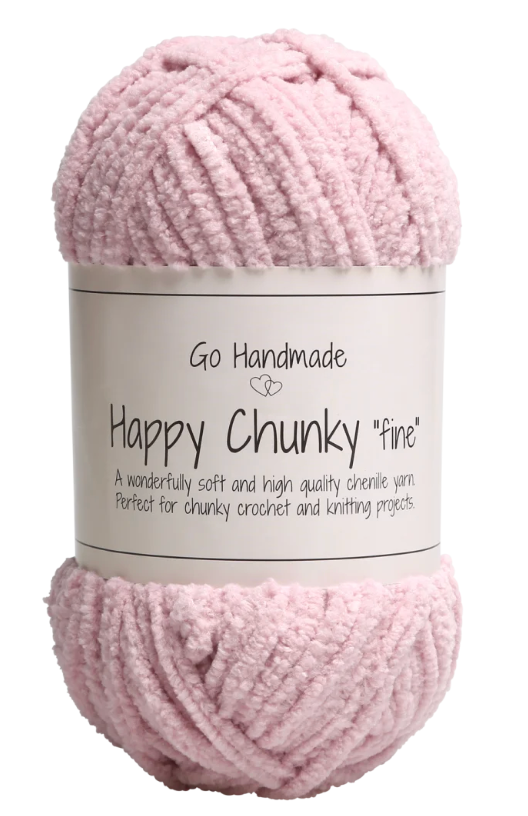 Go Handmade Happy Chunky "fine" 100 polyester garn