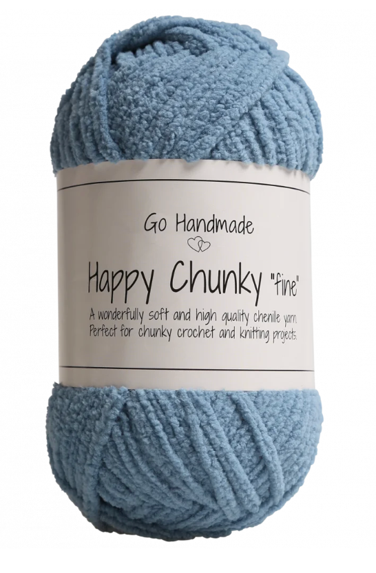 Go Handmade Happy Chunky "fine" 100 polyester garn