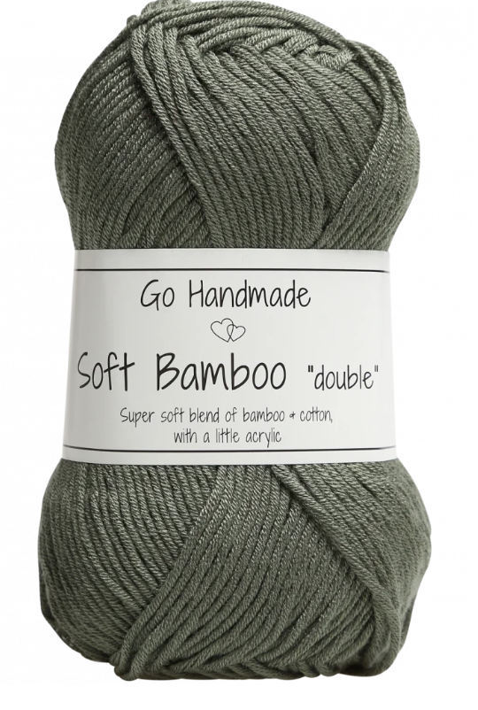 Go Handmade Soft Bamboo "double" Garn med bambusblanding
