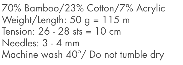 Go Handmade Teddy polyester Garn